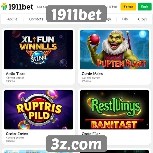 Jogos populares disponíveis na 1911bet